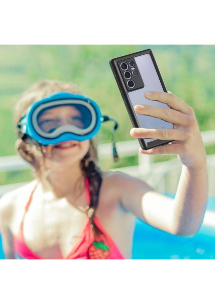 Samsung Galaxy S22 Ultra Ekran Koruyucu IP68 Su Geçirmez Tam (Yurt Dışından)