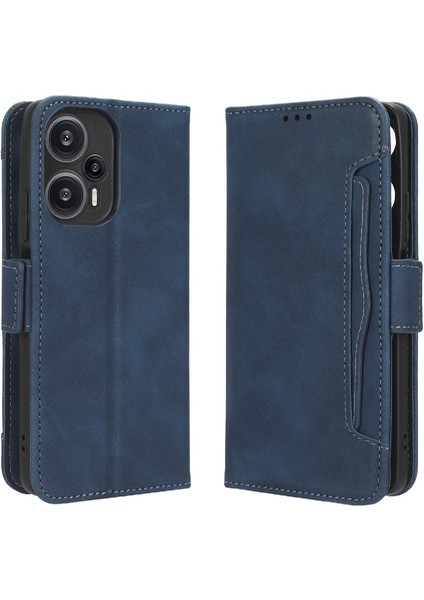 Xiaomi Poco F5 5g Için Kılıf Ayarlanabilir Ayrılabilir Kart Tutucu Manyetik Kapatma Deri Cüzdan Kapak (Yurt Dışından) fırsatları