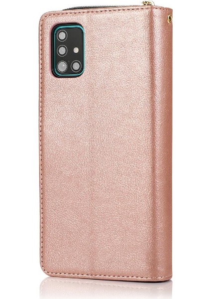 Samsung Galaxy A51 5g Flip Kapak Fermuar Cep Cüzdan Kılıf 9 (Yurt Dışından) indirimleri