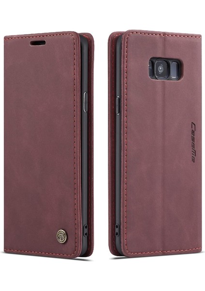 Samsung Galaxy S8 Artı Manyetik Kapatma Darbeye Flip Kitap Için Flip Case (Yurt Dışından)