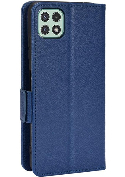 Samsung Galaxy A22 5g Için Kılıf Kart Yuvaları Tutucu Pu Deri Cüzdan Yan (Yurt Dışından) indirimleri