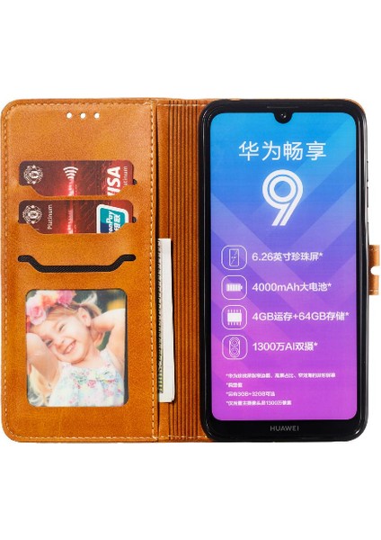 Cüzdan Kılıf Için Huawei Huawei Başbakan 2019 Tüm Yuvarlak Koruma Kartı Tutucu (Yurt Dışından)