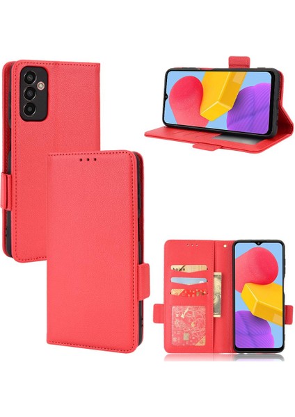 Samsung Galaxy M13 4g Için Kılıf Cüzdan Kart Yuvaları Tutucu Pu Deri Yan (Yurt Dışından)