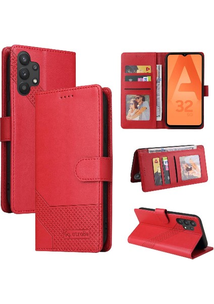Samsung Galaxy A32 5g Üç Kart Yuvaları 4 Köşe Koruma Için Flip Case (Yurt Dışından)