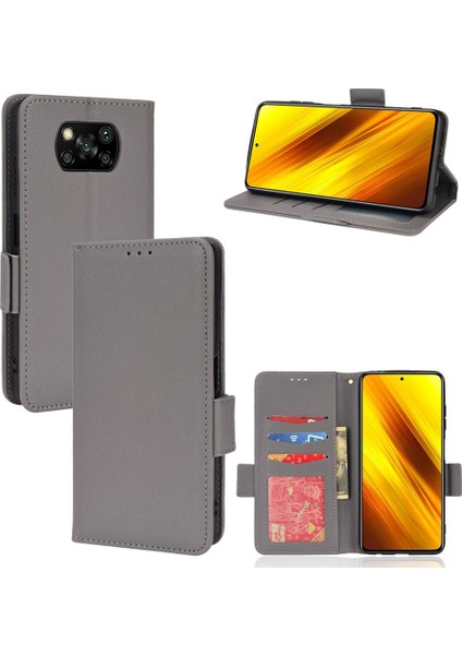 Xiaomi Poco X3/x3 Pro/x3 Nfc Cüzdan Yan Toka Kart Yuvaları Tutucu (Yurt Dışından)