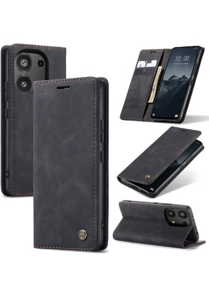 Mellow Mall Xiaomi Redmi Not Için Flip Case 13 Pro 4g Manyetik Kapatma Darbeye Çevir (Yurt Dışından)