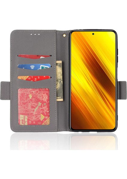 Xiaomi Poco X3/x3 Pro/x3 Nfc Cüzdan Yan Toka Kart Yuvaları Tutucu (Yurt Dışından)