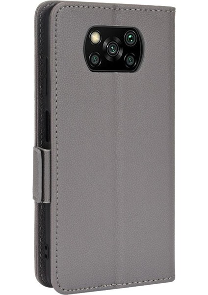 Xiaomi Poco X3/x3 Pro/x3 Nfc Cüzdan Yan Toka Kart Yuvaları Tutucu (Yurt Dışından)