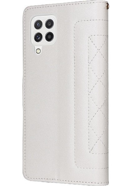 Samsung Galaxy A22 4g Için Flip Case Basit Iş Kapak Deri (Yurt Dışından) fırsatları
