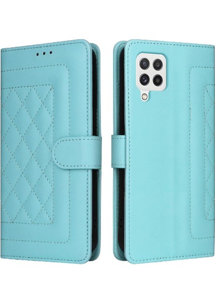Samsung Galaxy A22 4g Için Flip Case Basit Iş Kapak Deri (Yurt Dışından)