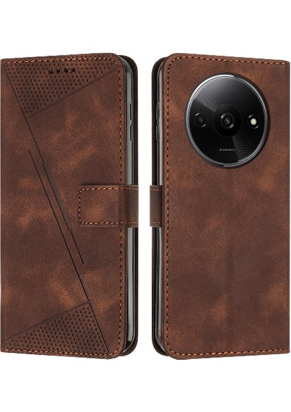 Xiaomi Redmi A3 Yan Toka Için Kılıf Tam Koruma Darbeye Çevir Pu (Yurt Dışından)