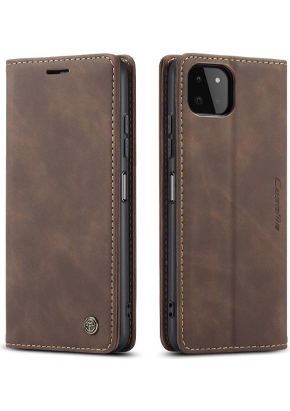 Samsung Galaxy A22 5g Için Flip Case Kart Yuvası Kickstand Manyetik Kapak (Yurt Dışından) fiyatları