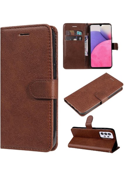 Samsung Galaxy A33 5g Yüksek Kaliteli Deri Iş Cüzdan Için Flip Case (Yurt Dışından)