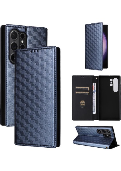 Samsung Galaxy S24 Ultra Pu Deri Manyetik Kapatma 3D Desen (Yurt Dışından) indirimleri