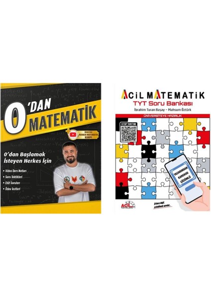 0’dan Matematik ve TYT Matematik Soru Bankası