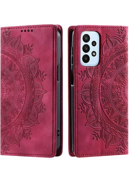 Samsung Galaxy A33 5g Pu Deri Kart Ekleme Yan Toka (Yurt Dışından)