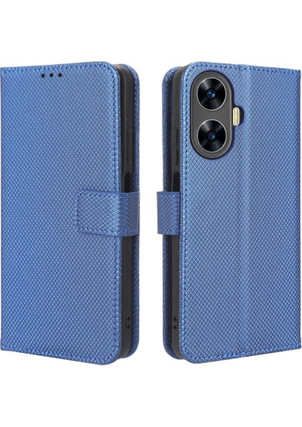 Realme C55 4g Kickstand Manyetik Cüzdan Kart Tutucu Kapak Için Kılıf (Yurt Dışından)