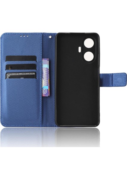 Realme C55 4g Kickstand Manyetik Cüzdan Kart Tutucu Kapak Için Kılıf (Yurt Dışından)