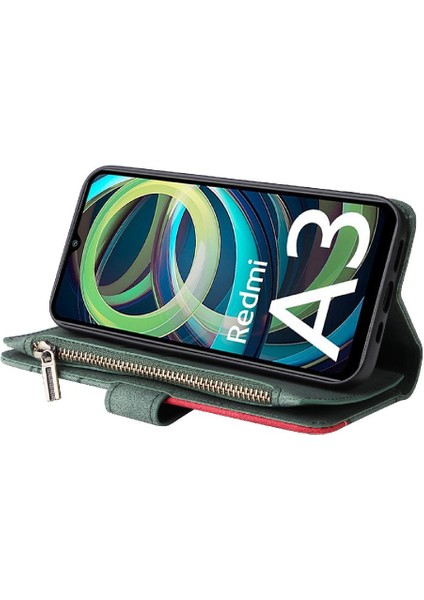 Kart Yuvası Standı Dokuz ile Xiaomi Redmi A3 Iki Renkli Dikiş Için Kılıf (Yurt Dışından) fırsatları