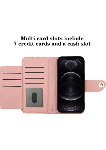 IPhone 12 Için Kılıf Pro Max Darbeye Şık Koruyucu Kart Tutucu Kapak (Yurt Dışından)