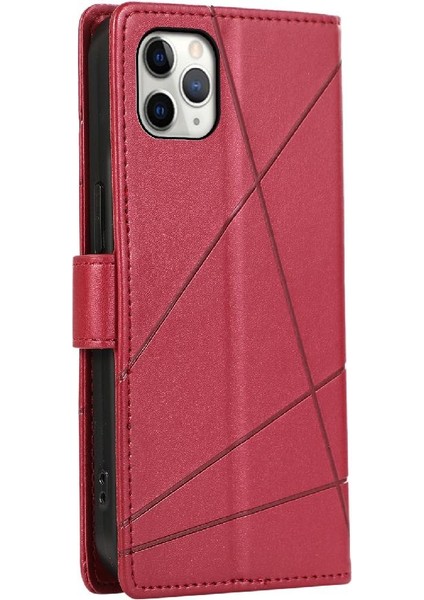 Iphone 11 Için Flip Case Pro Max Şok Emici Üç Kart Yuvaları Kickstand (Yurt Dışından)
