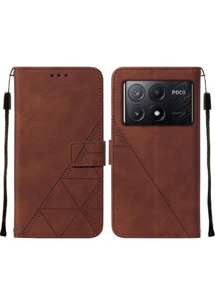 Xiaomi Poco X6 Pro 5g Flip Folio Kitap Koruyucu Cüzdan Kapak Pu (Yurt Dışından) modelleri