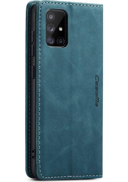 Samsung Galaxy A71 4g Flip Case Için Folio Kitap Vintage Pu Deri (Yurt Dışından)