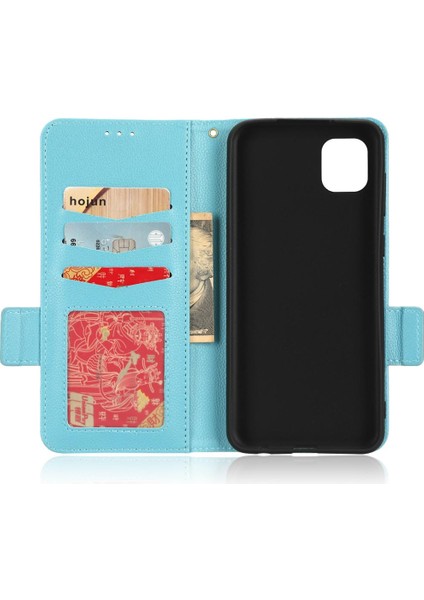 Samsung Galaxy M13 5g Pu Deri Yan Toka Kart Yuvaları Tutucu (Yurt Dışından)