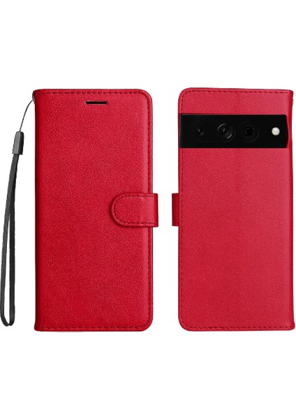 Kart Yuvası Telefon ile Google Piksel 7 Pro Yüksek Kalite Deri Için Flip Case (Yurt Dışından)