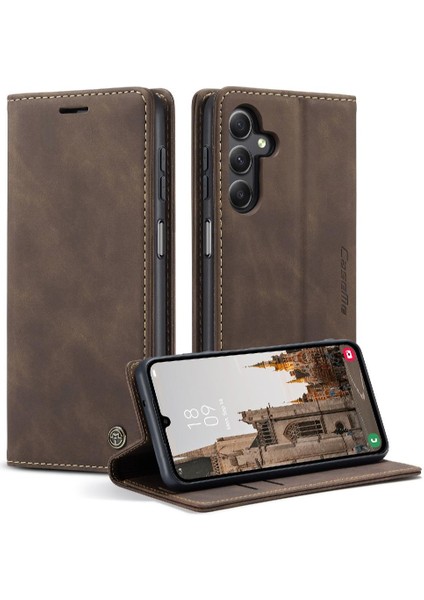 Samsung Galaxy A24 4g Için Flip Case Kart Yuvası Kickstand Vintage Pu (Yurt Dışından) fiyatları
