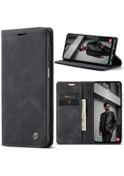 Samsung Galaxy A24 4g Için Flip Case Kart Yuvası Kickstand Vintage Pu (Yurt Dışından)