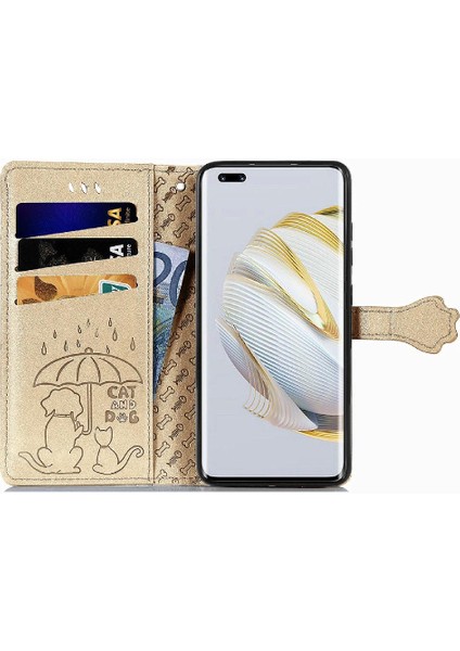 Huawei Nova 10 Pro Için Kılıf Kapak Çevirin Karikatür Hayvanlar Darbeye Kısa (Yurt Dışından)