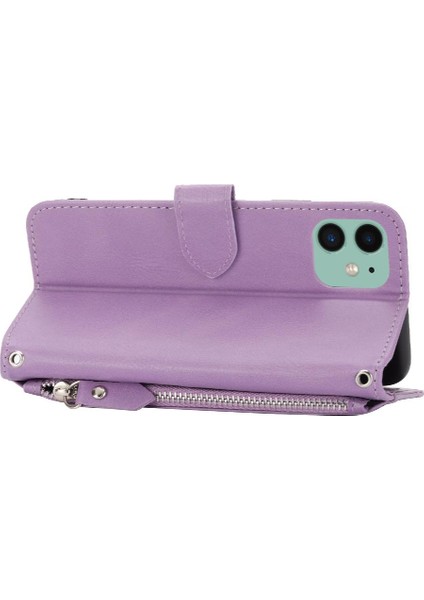 Iphone 11 Için Flip Case Pu Deri Anti Scratch Manyetik Kapatma Kickstand (Yurt Dışından) fırsatları