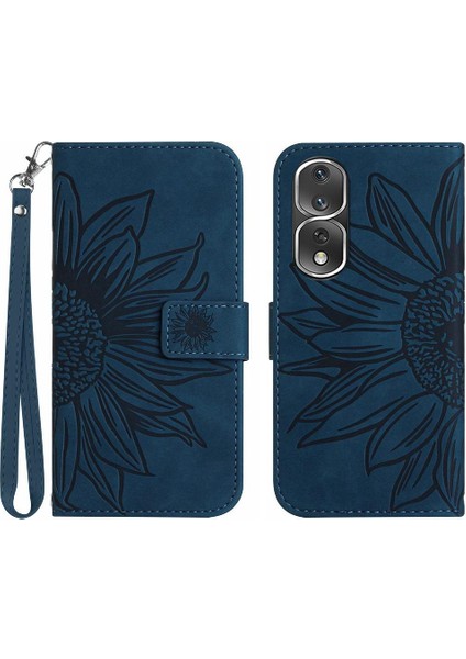 Onur 80 Pro Flip Cüzdan Telefon Kılıfı Için Kart Yuvaları Tutucu Kısa (Yurt Dışından)