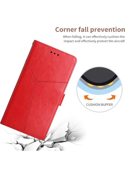 IPhone 14 Için Kılıf Pro Max Telefon Kılıfı Kickstand Dayanıklı Deri Cüzdan Tpu (Yurt Dışından)