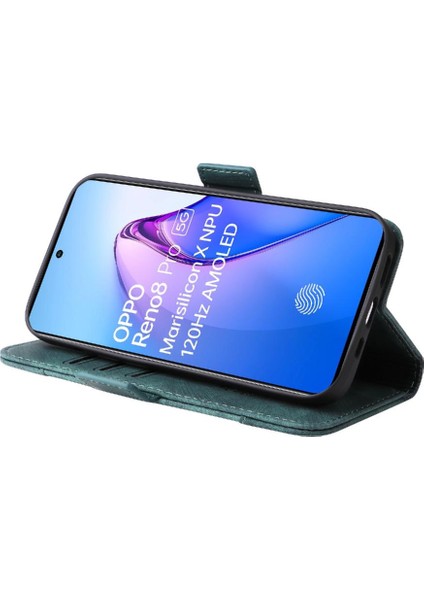 Oppo Oppo 8 Pro 5g Kart Yuvaları Için Kılıf Tpu Deri Manyetik Cüzdan Flip (Yurt Dışından)