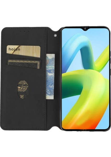 Xiaomi Redmi A1 Artı Pu Deri 3D Desen Cüzdan Kart Yuvaları (Yurt Dışından) fiyatları