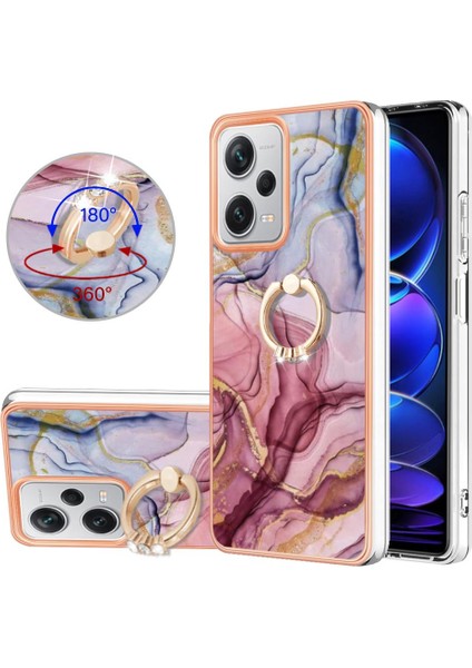 Xiaomi Redmi Için Not 12 Pro Artı Tampon Mermer Darbeye Tpu 360 &deg; (Yurt Dışından)