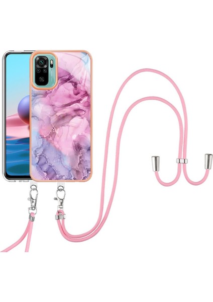 Xiaomi Redmi Için Not 10 4g/not 10S Mermer Kapak Yumuşak Tpu Tampon (Yurt Dışından)