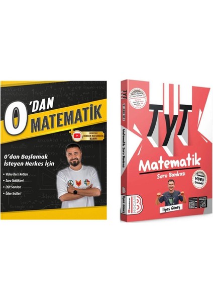 Rehber Matematik 0’dan Matematik ve Benim Hocam Yayınları 2025 TYT Matematik Tamamı Çözümlü Soru Bankası