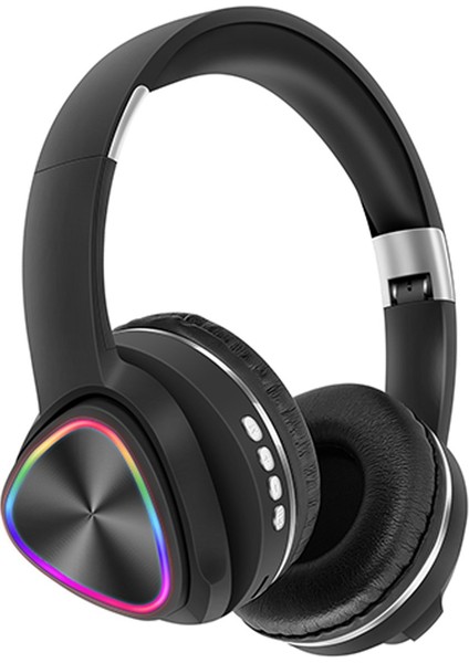 Yeni Nesil Bass Tune Rgb Kablosuz Bluetooth Kafaüstü Kulaklık