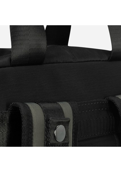 Solna Unisex Okul Bacpack Dolgulu Laptop Bölmeli Deri Kemer Su Geçirmez Sırt Çantası