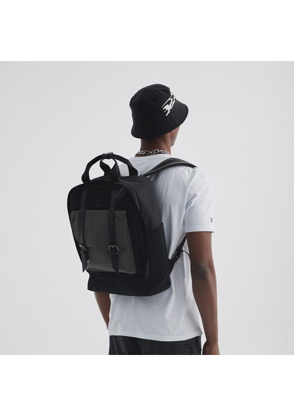 Solna Unisex Okul Bacpack Dolgulu Laptop Bölmeli Deri Kemer Su Geçirmez Sırt Çantası