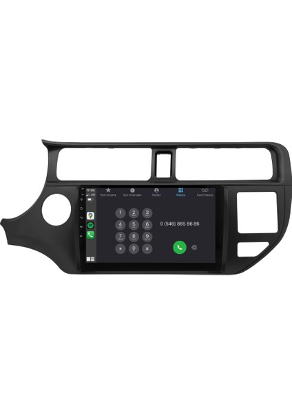 Kia Rio (2012-2014) Android 14 Multimedya Carplay 10 Inch 8 GB Ram / 128 GB Hafıza CRV-4312XAA