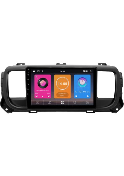 Fiat Scudo (2022-2024) Android 14 Multimedya Carplay 10 Inch 8 GB Ram / 128 GB Hafıza CRV-4700XAA