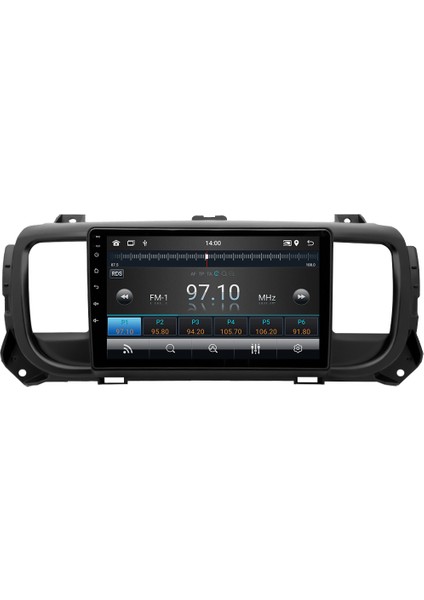 Fiat Scudo (2022-2024) Android 14 Multimedya Carplay 10 Inch 8 GB Ram / 128 GB Hafıza CRV-4700XAA