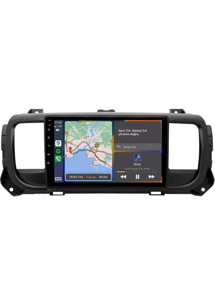 Fiat Scudo (2022-2024) Android 14 Multimedya Carplay 10 Inch 8 GB Ram / 128 GB Hafıza CRV-4700XAA