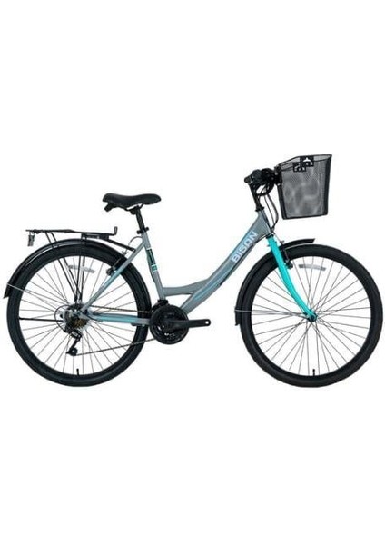 Mabella-23 3X7 Vıtes 26Jant 44 Cm Açık Gri Sehır Bısıkletlerı