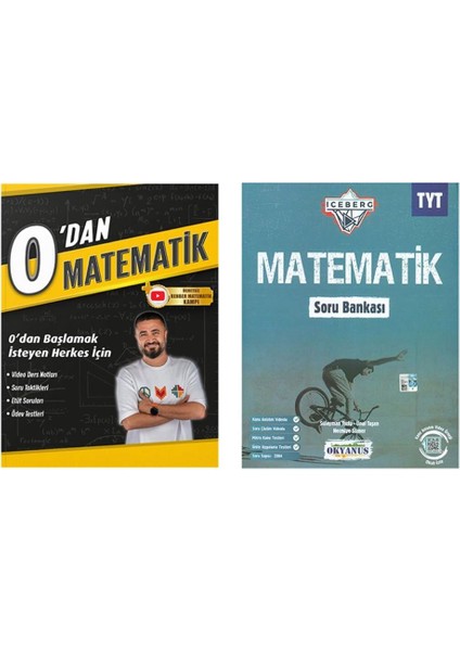 Rehber Matematik 0’dan Matematik ve Okyanus Yayınları TYT Matematik Iceberg Soru Bankası