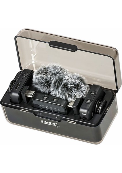 Pro Digital M29HDC Ikili Kablosuz Yaka Mikrofonu Youtube